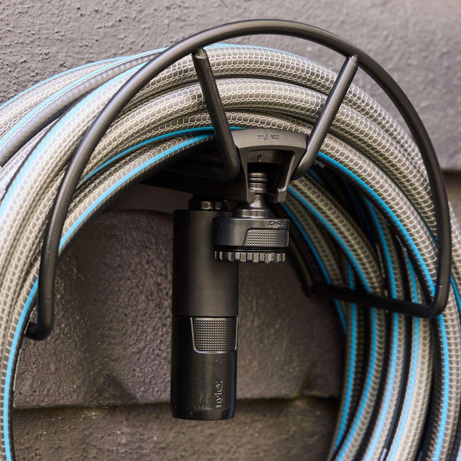 Metal Hose Hanger with Storage